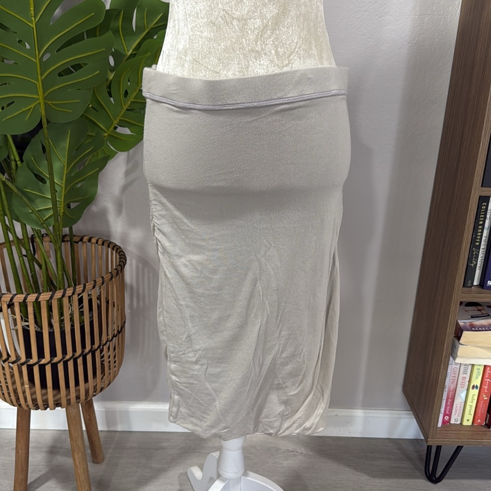 James perse double knit tube skirt
